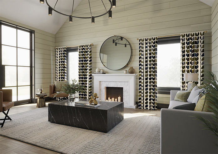 Orla Kiely Multi Stem, Moss - Made to Measure Curtains - Image 7